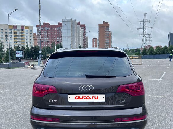 2014 Audi Q7 I (4L) Рестайлинг, коричневый - вид 4