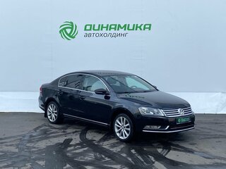 2012 Volkswagen Passat B7, чёрный, 875000 рублей, вид 3