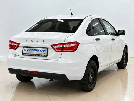 2019 Lada (ВАЗ) Vesta I, белый, 510000 рублей, вид 4