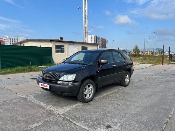 1998 Toyota Harrier I (XU10), чёрный, 650000 рублей - вид 1
