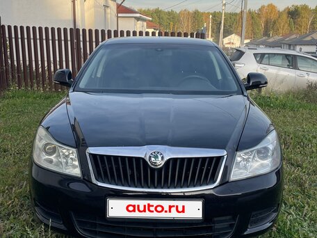 2010 Skoda Octavia II (A5) Рестайлинг, чёрный, 499000 рублей, вид 4