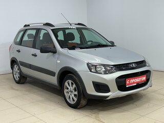 2017 Lada (ВАЗ) Kalina II, серебристый, 570000 рублей, вид 3