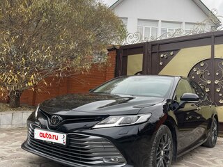 2019 Toyota Camry VIII (XV70), чёрный, 3550000 рублей, вид 2