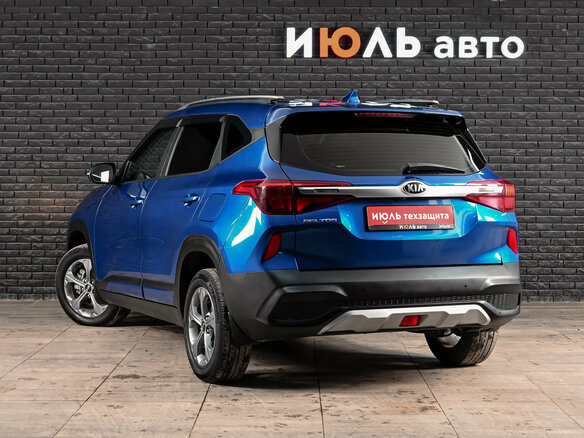 2021 Kia Seltos I, синий, 2000000 рублей - вид 6