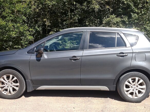 2018 Suzuki SX4 II (S-Cross) Рестайлинг, серый, 1840000 рублей - вид 4
