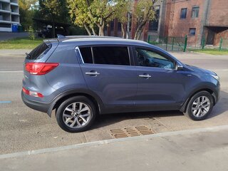 2015 Kia Sportage III Рестайлинг, синий, 1450000 рублей, вид 2