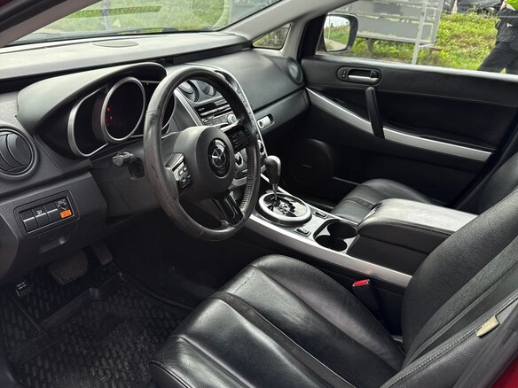 2008 Mazda CX-7 I, красный - вид 4