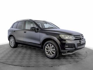 2012 Volkswagen Touareg II, чёрный, 2115000 рублей, вид 3