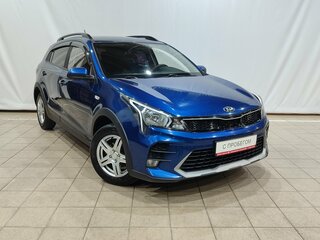 2021 Kia Rio X IV Рестайлинг, синий, 1850000 рублей, вид 3