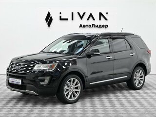 2017 Ford Explorer V Рестайлинг, чёрный, 2225000 рублей, вид 4