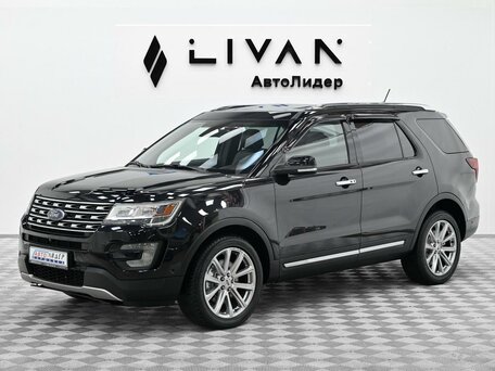 2017 Ford Explorer V Рестайлинг, чёрный, 2225000 рублей, вид 4