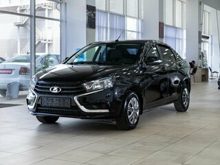 2017 Lada (ВАЗ) Vesta I, чёрный, 700000 рублей, вид 3