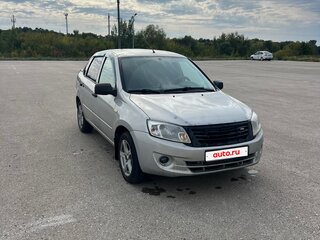 2013 Lada (ВАЗ) Granta I, серебристый, 420000 рублей, вид 2