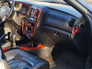 2006 Hyundai Sonata ТагАЗ IV (EF) Рестайлинг, серебристый, 345000 рублей, вид 5