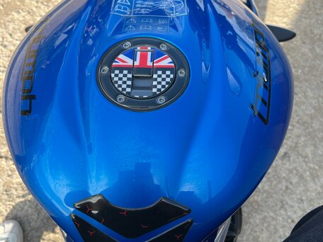 2014 Triumph Street Triple, синий, 595000 рублей, вид 2