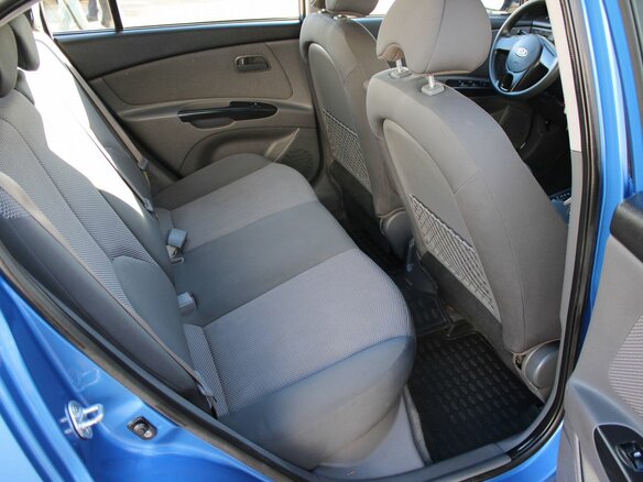 2011 Kia Rio II Рестайлинг, синий, 489000 рублей - вид 8