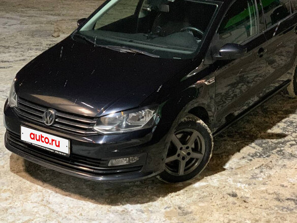 2018 Volkswagen Polo V Рестайлинг, чёрный, 1340000 рублей - вид 22