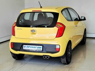 2013 Kia Picanto II, жёлтый, 835000 рублей, вид 4