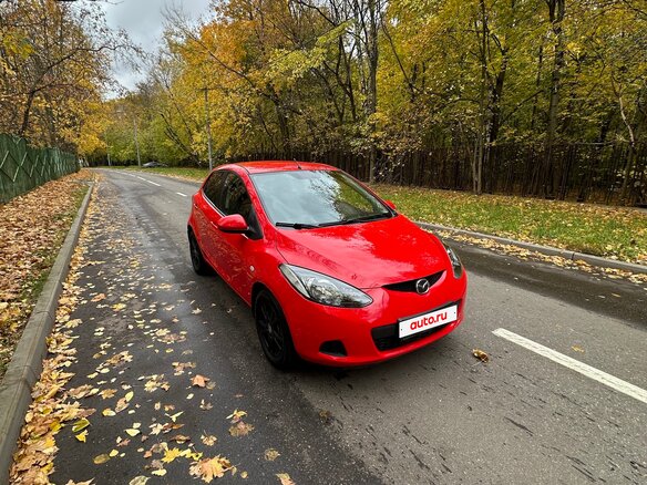 2008 Mazda 2 II (DE), красный, 750000 рублей - вид 5