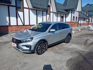 2024 Lada (ВАЗ) Vesta SW Cross I Рестайлинг (NG), серебристый, 1520000 рублей, вид 1
