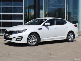 2014 Kia Optima III Рестайлинг, белый, 1000000 рублей, вид 1