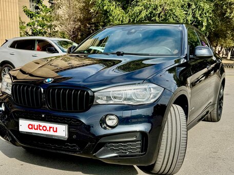 2016 BMW X6 40d II (F16), синий, 3250000 рублей, вид 4