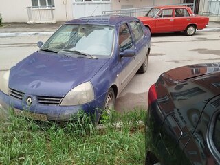 2007 Renault Symbol I Рестайлинг 2, синий, 70000 рублей, вид 2