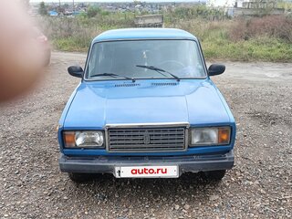 2002 Lada (ВАЗ) 2107, синий, 140000 рублей, вид 1