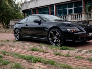 2006 BMW 6 серии 650i II (E63/E64), чёрный, 1650000 рублей, вид 4
