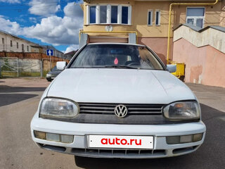 1997 Volkswagen Golf III, белый, 229900 рублей, вид 3