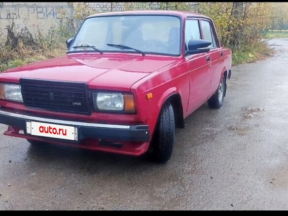 2007 Lada (ВАЗ) 2107, пурпурный, 170000 рублей - вид 2