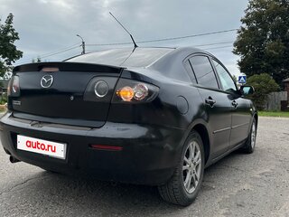 2008 Mazda 3 I (BK) Рестайлинг, чёрный, 470000 рублей, вид 5