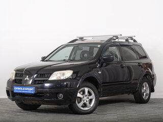 2006 Mitsubishi Outlander I, чёрный, 649000 рублей, вид 2