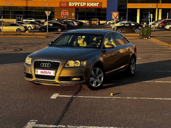 2004 Audi A6 III (C6), бежевый, 695000 рублей - вид 1