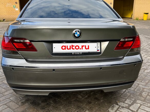 2005 BMW 7 серии 730i IV (E65/E66) Рестайлинг, серый, 1170000 рублей - вид 15