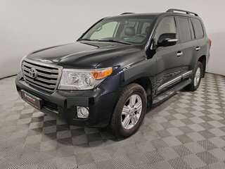 2015 Toyota Land Cruiser 200 Series Рестайлинг 1, чёрный, 4499000 рублей, вид 1