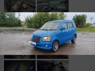 2003 Suzuki Wagon R Solio II, синий, 170000 рублей, вид 2
