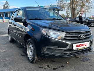 2020 Lada (ВАЗ) Granta I Рестайлинг, чёрный, 630000 рублей, вид 2