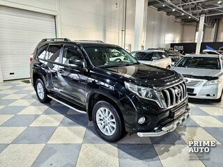 2016 Toyota Land Cruiser Prado 150 Series Рестайлинг 1, чёрный, 3329000 рублей, вид 3