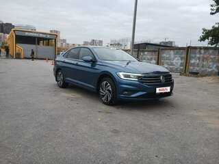 2020 Volkswagen Jetta 6-speed VII, синий, 1890000 рублей, вид 3