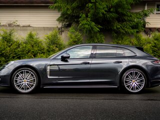 2022 Porsche Panamera 4 E-Hybrid Sport Turismo II Рестайлинг, серый, 11900000 рублей, вид 5