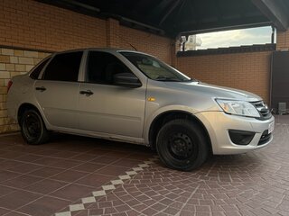 2015 Lada (ВАЗ) Granta I, серебристый, 680000 рублей, вид 4