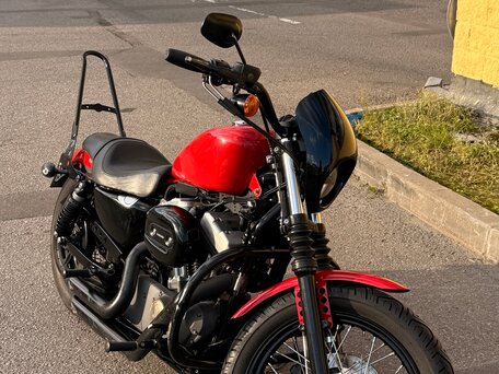 2007 Harley-Davidson Sportster 1200, красный, 650000 рублей, вид 2