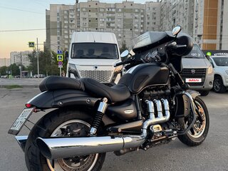 2016 Triumph Rocket III, чёрный, 1360000 рублей, вид 2