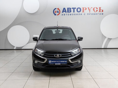 2021 Lada (ВАЗ) Granta I Рестайлинг, чёрный, 898000 рублей, вид 3