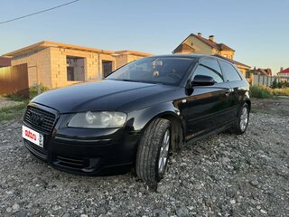 2007 Audi A3 II (8P) Рестайлинг 1, чёрный, 580000 рублей, вид 1