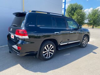 2018 Toyota Land Cruiser 200 Series Рестайлинг 2, чёрный, 11200000 рублей, вид 5