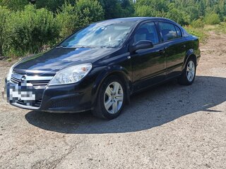 2008 Opel Astra H Рестайлинг, чёрный, 440000 рублей, вид 2