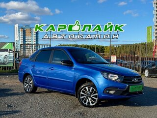 2020 Lada (ВАЗ) Granta I Рестайлинг, синий, 599000 рублей, вид 1