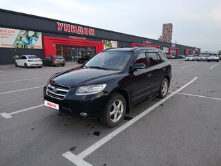 2008 Hyundai Santa Fe II, чёрный, 880000 рублей, вид 1